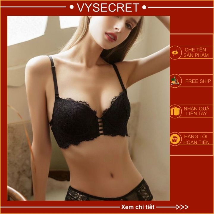 BỘ ĐỒ LÓT REN SIÊU NÂNG NGỰC ⚡hít hót  ⚡ TẠO KHE ,SEXY ,QUYẾN RŨ V123 | BigBuy360 - bigbuy360.vn