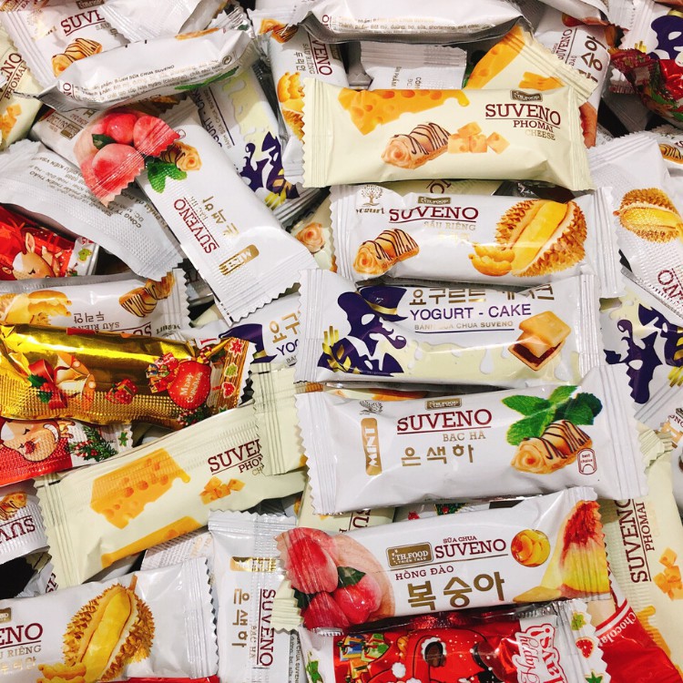 Bánh Xốp Sữa Chua Mini Pocket - TÚI  400gr - ĂN VẶT SIÊU NGON | BigBuy360 - bigbuy360.vn