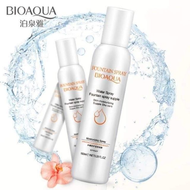 NƯỚC XỊT KHOÁNG DƯỠNG ẨM BIOAQUA HÀNG NỘI ĐỊA TRUNG DUNG TÍCH 150ML | BigBuy360 - bigbuy360.vn