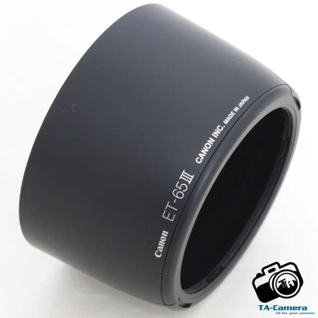 Lens hood (Loa che nắng) Canon ET-65III sử dụng cho lens 85mm f1.8, 100mm f2.0, 135mm f2.8