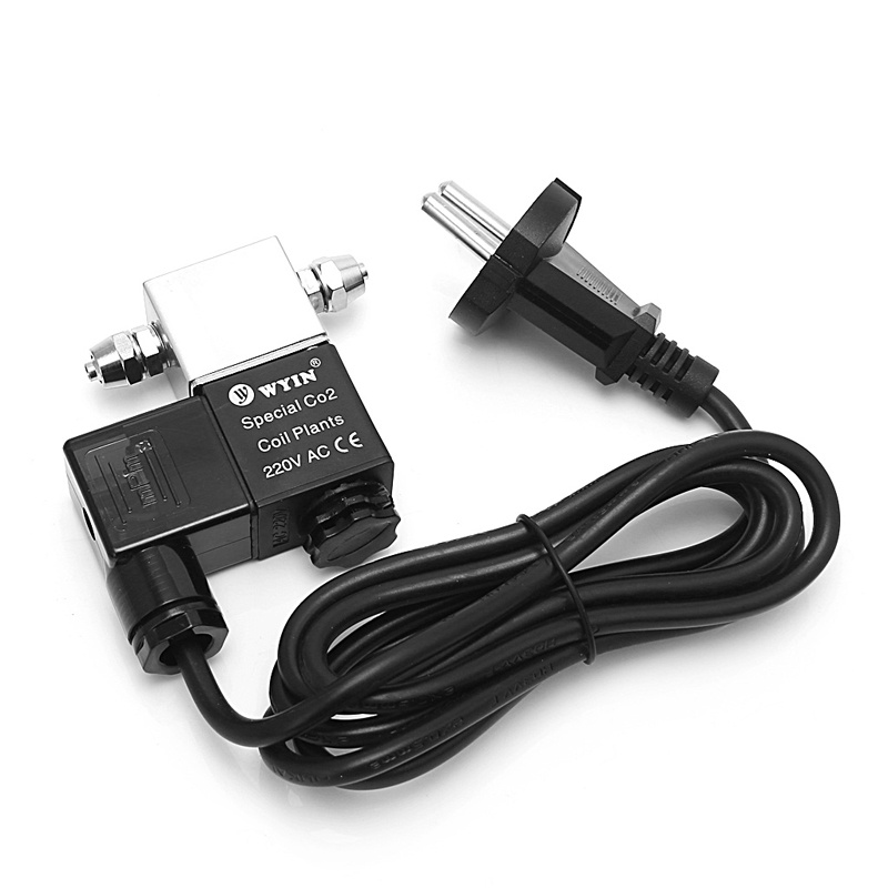 Van Điện Từ 220V EU Plug 50Hz CO2 Cho Bể Cá