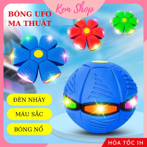 Quả Bóng Ma Thuật, Bóng Biến Hình Đĩa Bay Đồ Chơi Cho Bé Vận Động - K117