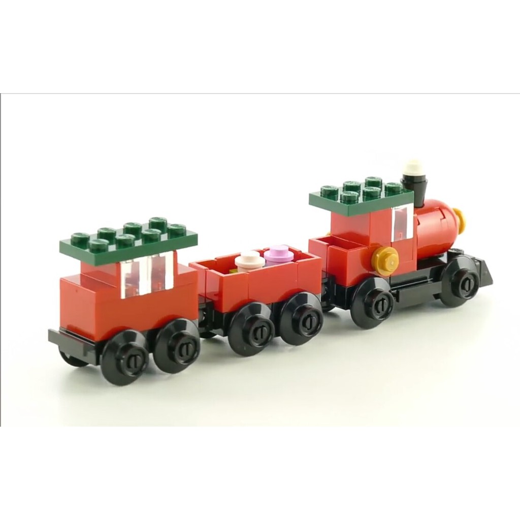 Túi lắp ráp Lego Đoàn tàu Giáng Sinh _LEGO Creator Christmas Train 30543 polybag