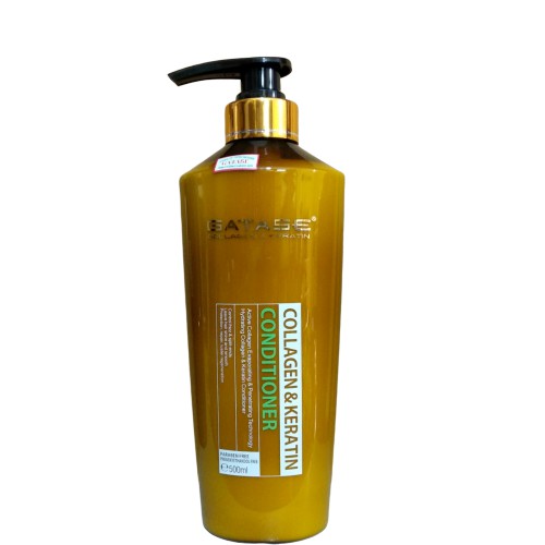 Dầu Gội - Xả Gatase collagen keratin 500ml