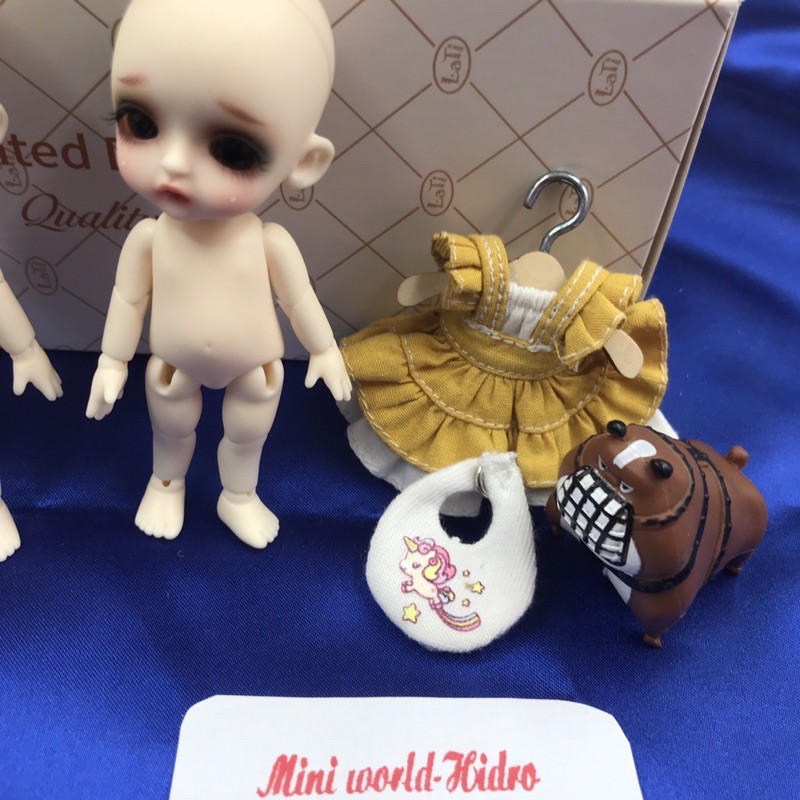 Búp bê Ball jointed doll BJD 1/12 khớp mới combo váy búp bê BJD 1/12