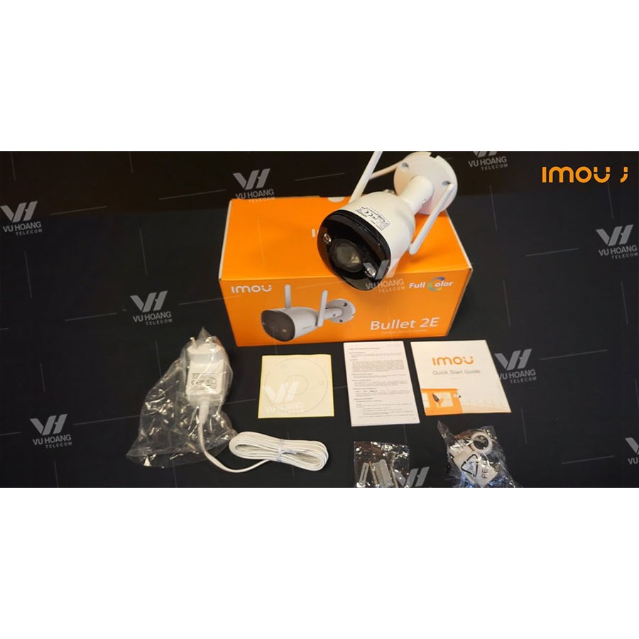 Camera imou IP Wifi có màu ban đêm F22FP ngoài trời, có mic, full color (hàng chính hãng DAHUA VN)