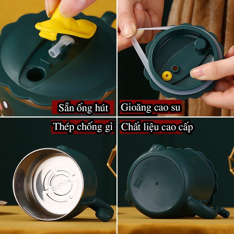 ✅[TẶNG CAM THẢO]Cốc Đựng Trà Thảo Mộc Giữ Nhiệt Dễ Thương, TIện Dụng, Phong Cách