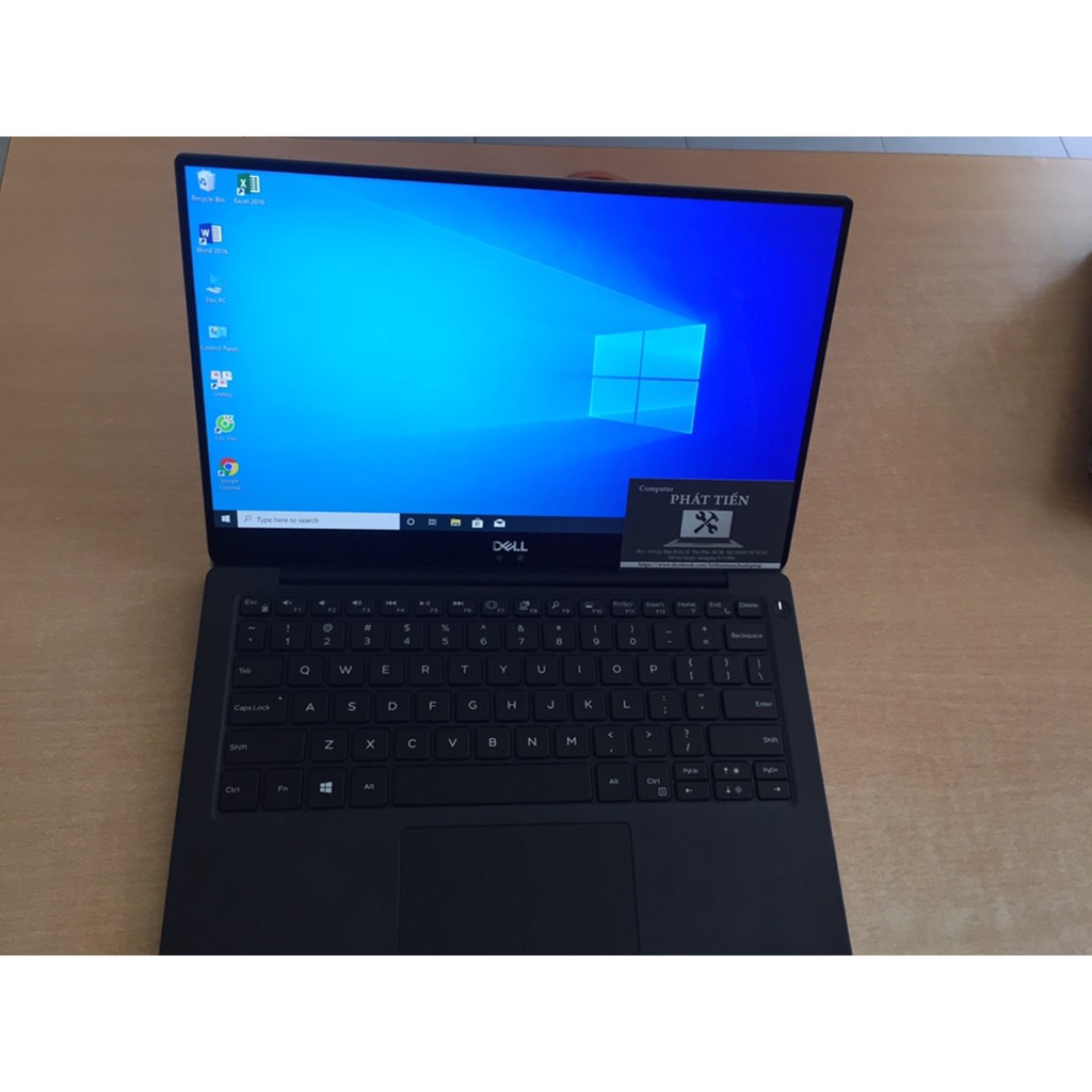 Laptop Dell XPS 13 9370 I7 8550U, Ram 8G, SSD 256G, 13.3 4K UHD