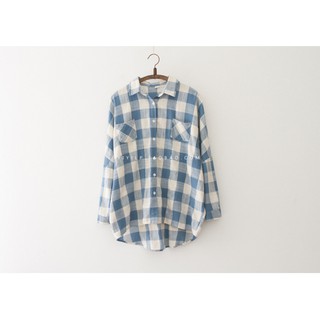 [ORDER] Sơ mi caro dáng rộng