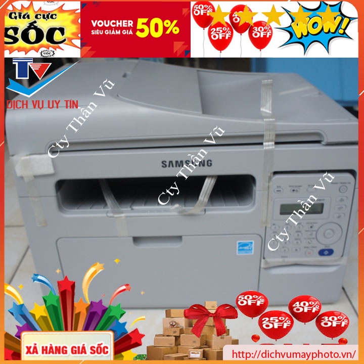 Máy in Samsung đa năng SCX 3401F mới trên 90% đầy đủ tính năng in photocopy scan fax có ADF hàng like new có bảo hành | WebRaoVat - webraovat.net.vn