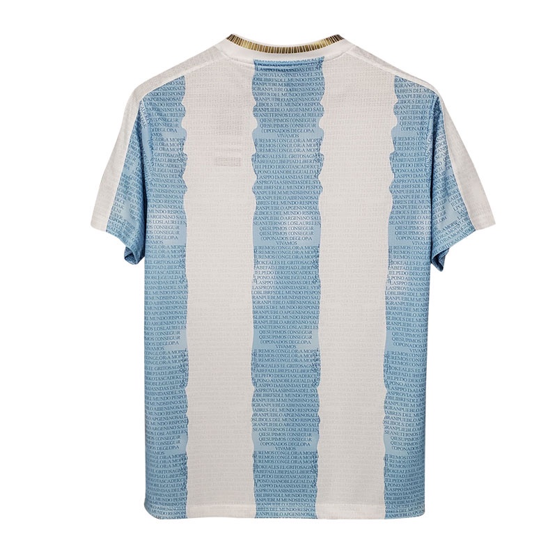 Đồng Xu Kỷ Niệm Năm 2021 Argentina Màu Trắng Xanh Dương Size S-XXL