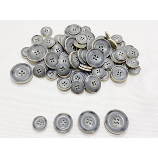 Nút bụi / nút áo vest nhựa màu loang nb6-10