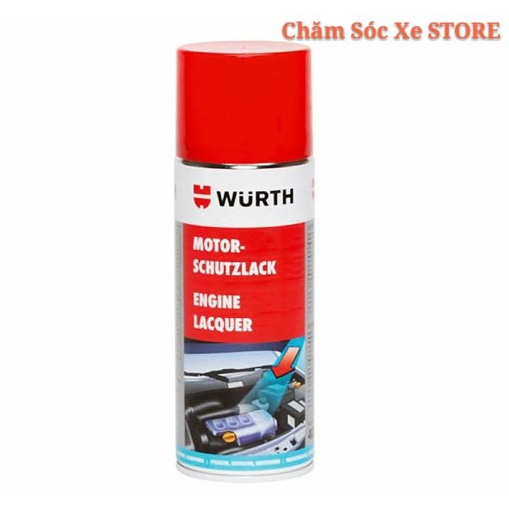 PHỦ BẢO VỆ NANO KHOANG MÁY 0892790 WURTH MOTOR SCHUTZLACK ENGINR LACQUER