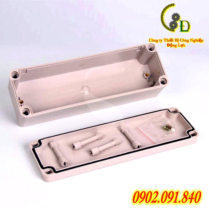 Tủ - hộp điện nhựaVIP DS-AG-0818, hộp kĩ thuật đấu điện ngoài trời chống thấm, kín nước bảo vệ thiết bị điện