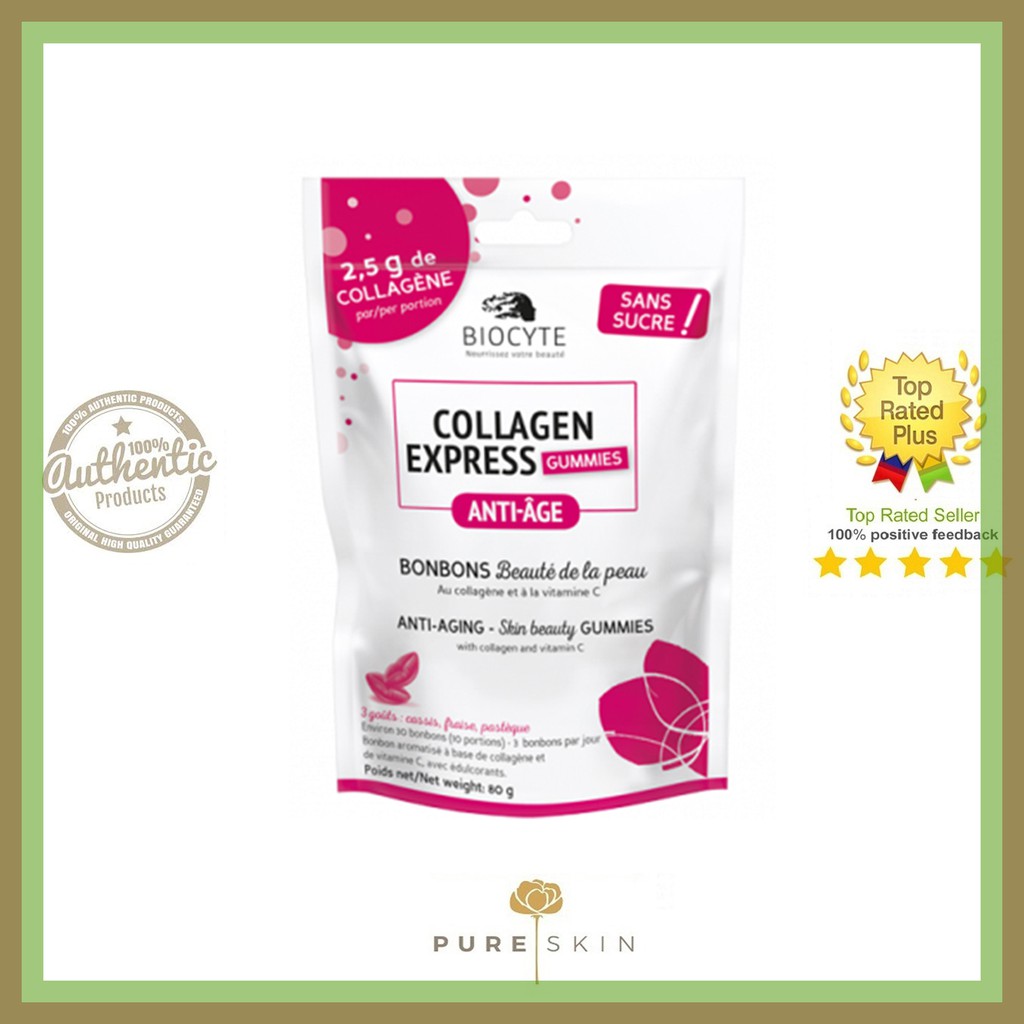 Kẹo colagen tươi Biocyte anti age Pháp 30 viên