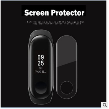 FREESHIP ĐƠN 99K_Xiaomi Mi Band 3 _ Miếng dán trong suốt Mijobs cho miband 3 miband 2 4 5 6 ( Bộ 2 Miếng không full )