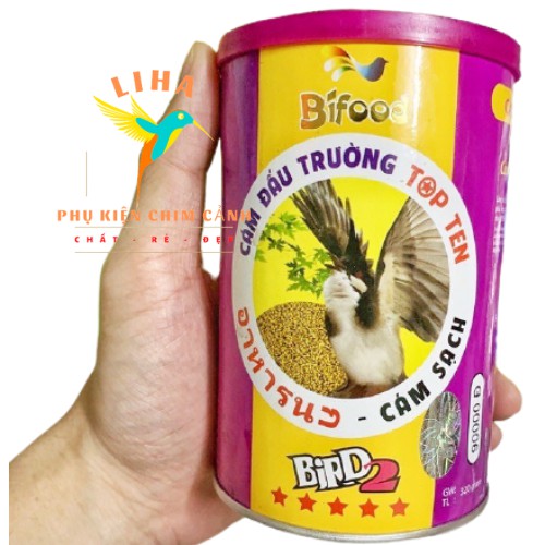 [Mã PET50K giảm Giảm 10% - Tối đa 50K đơn từ 250K] Thức Ăn Chim Chào Mào Bifood Topten Số 2 320gr