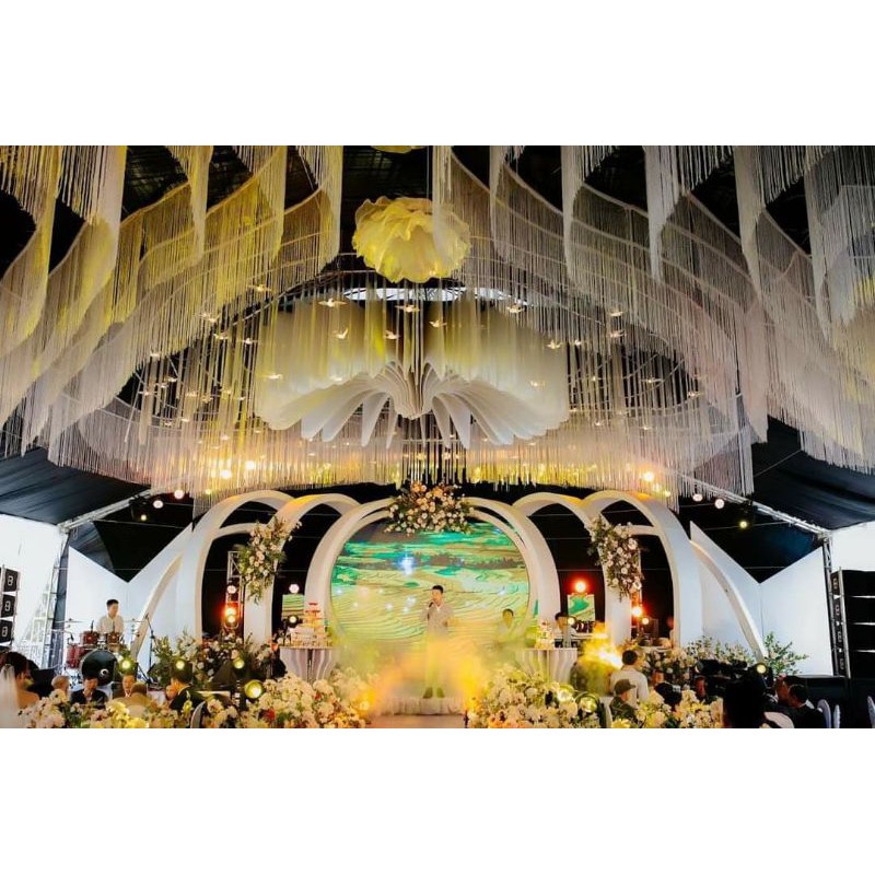 Đèn thả chim trang trí đám cưới