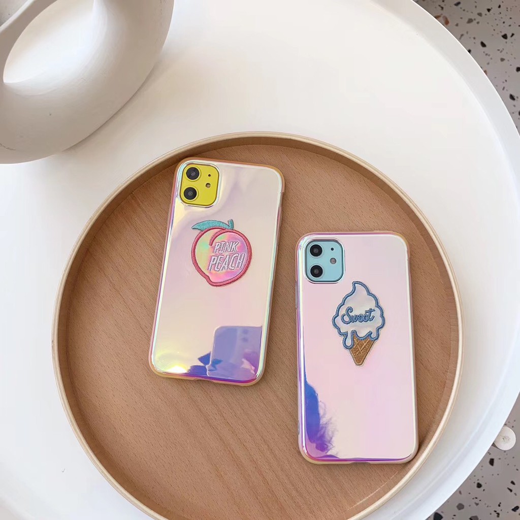 Ốp điện thoại mềm in hình cây kem hoạt hình cho iPhone11 11Pro 11Promax 6s 7Plus 8 11 11Pro 11Promax | BigBuy360 - bigbuy360.vn