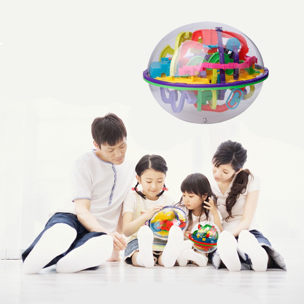 Đồ chơi quả cầu mê cung 3d 299 rãnh độc đáo