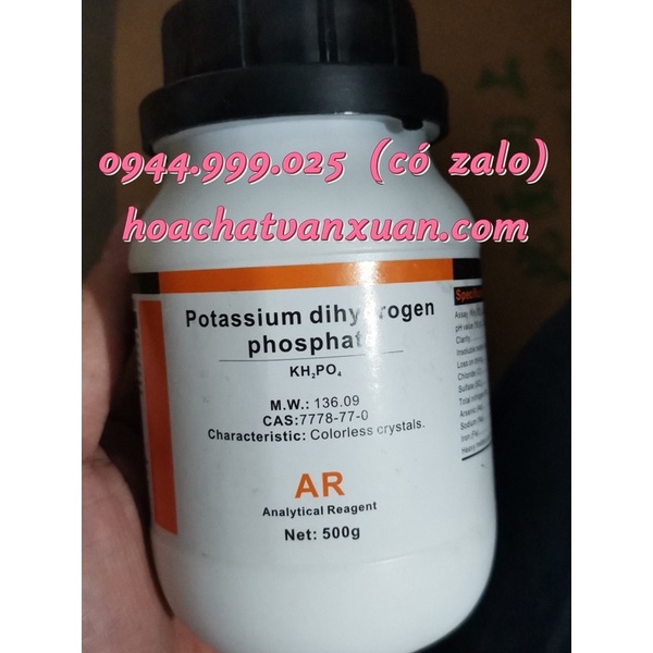 Hóa chất KH2PO4 kali dihidrophotphat KDP 500g Mkp Xylong CAS 7778-77-0 potassium dihydrogen phosphate Xylong