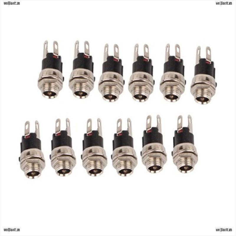Set 1 Ổ Cắm Nguồn Dc 5.5mm X 2.1mm