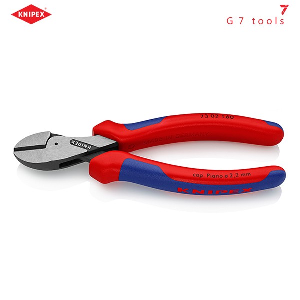 Kìm Knipex X-Cut® Lưỡi Cắt 64 HRC 73 02 160  / 73 05 160_G7tools_