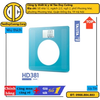 Cân sức khỏe điện tử tanita hd381 . cân sức khỏe hd-381