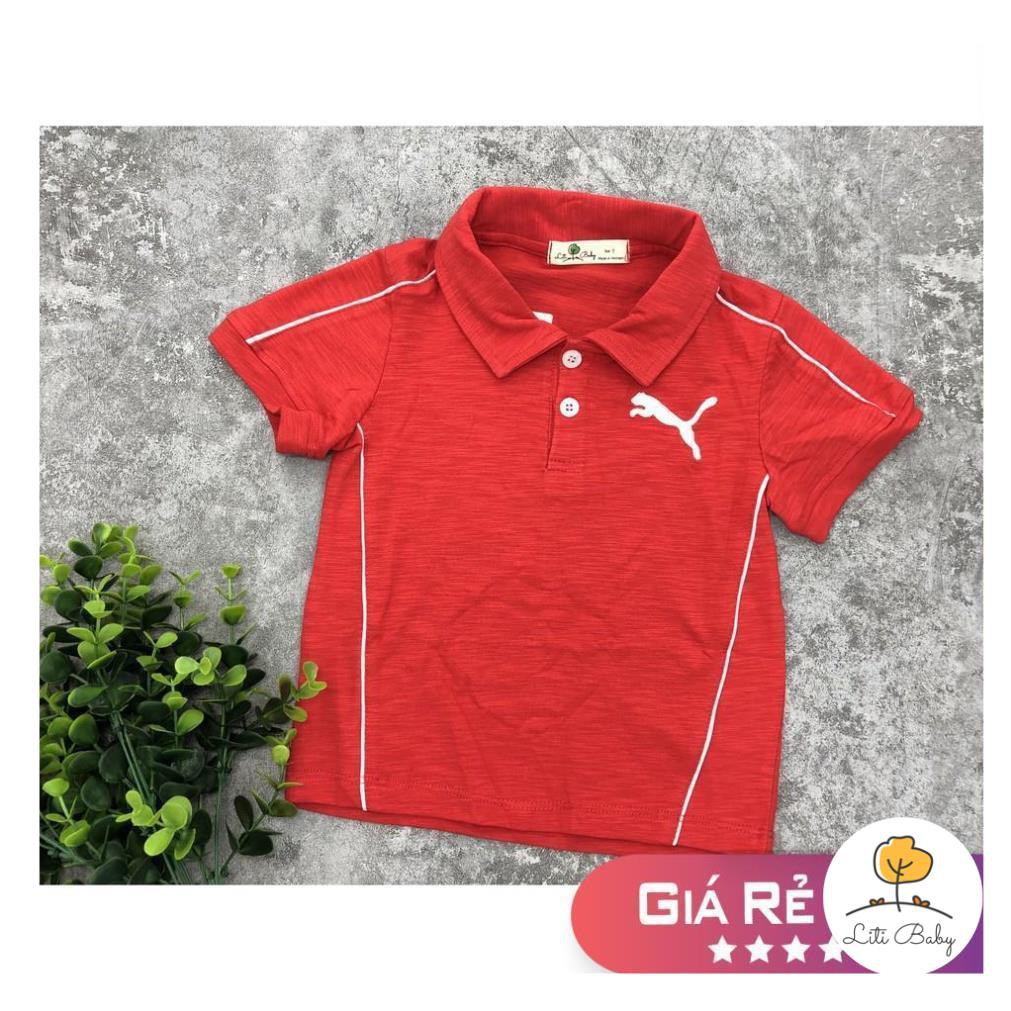 Áo có cổ boy size đại 9-14T. Size cho 26-40kg. Chất cotton mềm mát