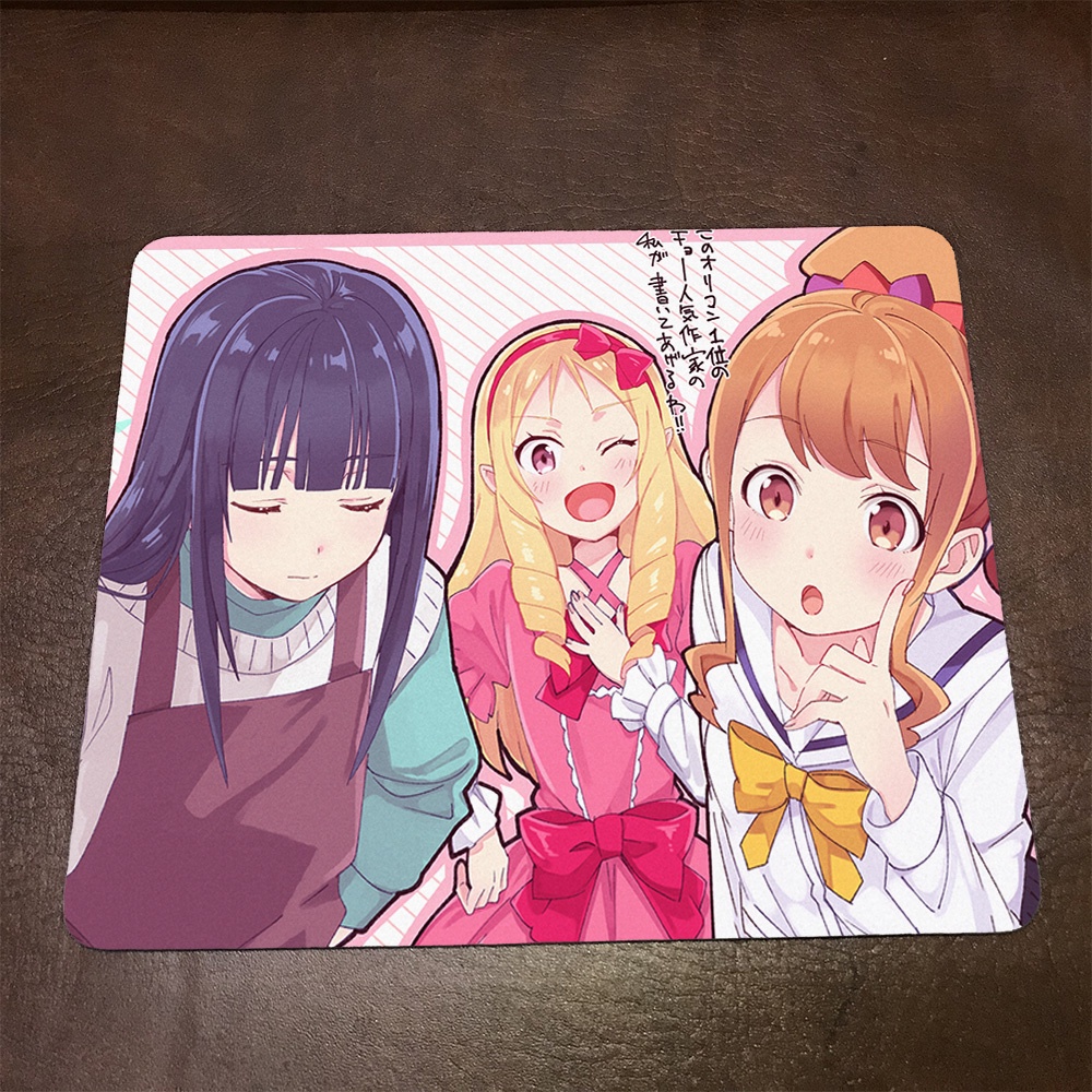 Lót chuột máy tính Anime EroManga Sensei Wallpapers 1 Mousepad cao su êm ái. Nhận in theo yêu cầu