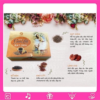 Trà gạo lứt hera ❤️ freeship ❤️trà gạo lứt hạt chia hera, giảm cân cấp tốc an toàn.