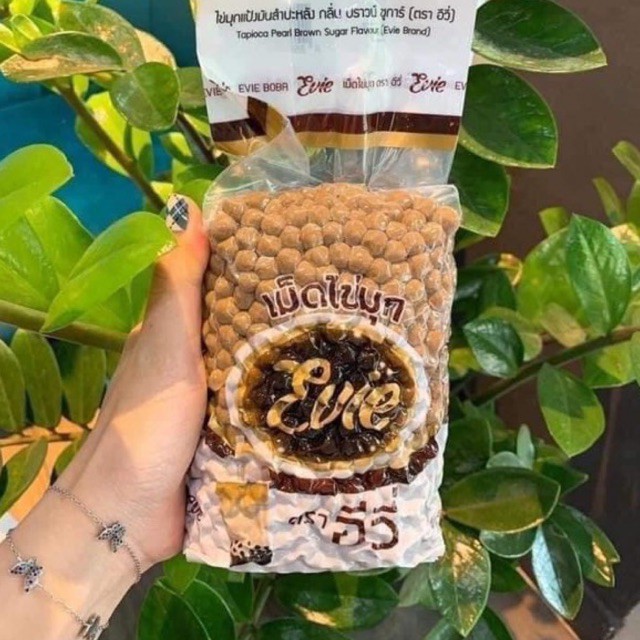 (DTFood-CHUYÊN SỈ) TRÂN CHÂU ĐƯỜNG ĐEN THÁI LAN TÚI 1KG NGON BỔ RẺ