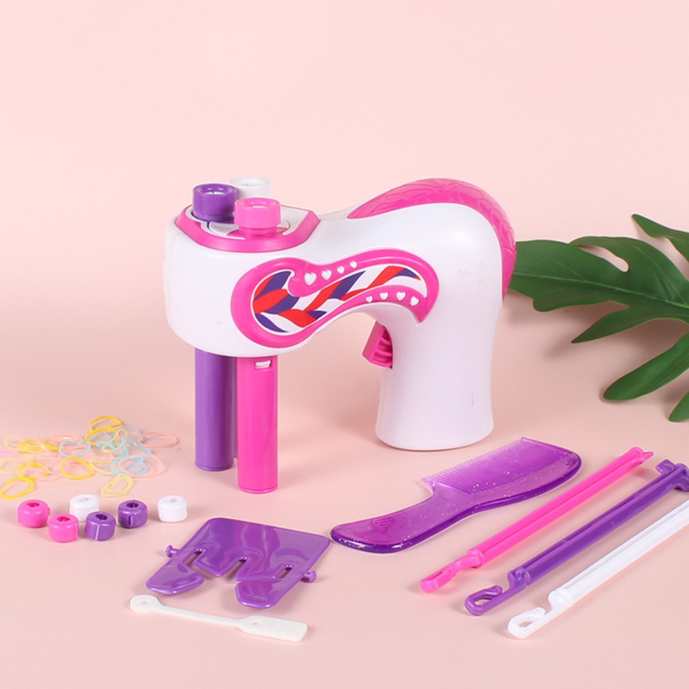 Máy Tết Tóc Tự Động Bằng Điện ABS DIY Sử Dụng Tại Nhà / Salon Lzdhuiz 61
