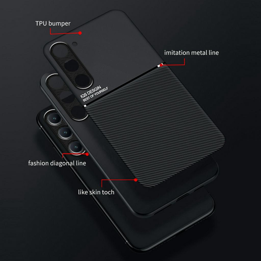 Ốp Điện Thoại Da Từ Tính Chống Sốc Cho Samsung Galaxy S21 FE S 23 Ultra 5G S22 / S21 / S23 + Plus S22 Ultra S21 Ultra