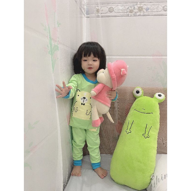 Bộ Dài Tay Cho Bé Trai Bé Gái - Chất Cotton Minky Mom - Co Giãn Tốt Mềm Mịn Thoáng Mát Thấm Hút Mồ Hôi (BA09)