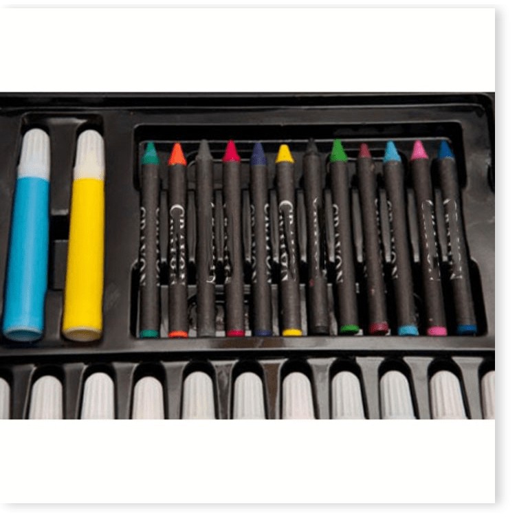 Hộp tô màu 86 món cho bé thỏa sức sáng tạo 🤗Freeship🤗 Bộ hộp màu 86 món chi tiết cho bé học tập - TE0248
