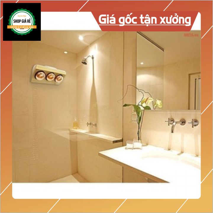 Đèn sưởi nhà tắm loại 2 bóng và 3 bóng tiết kiệm điện
