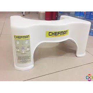 Ghế kê chân toilet Chefman