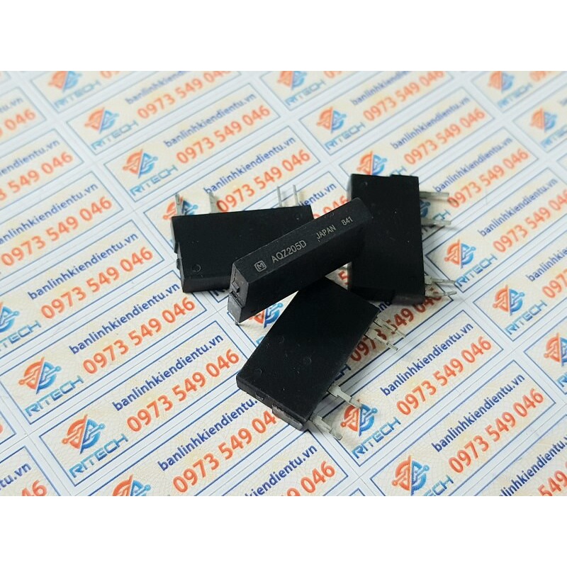 [ 1 Chiếc ] AQZ205D, AQZ205 Solid State Relay 2A/100VDC 4 Chân