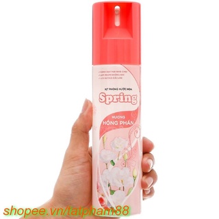 Xịt Phòng Spring Hương Hồng Phấn 250ml
