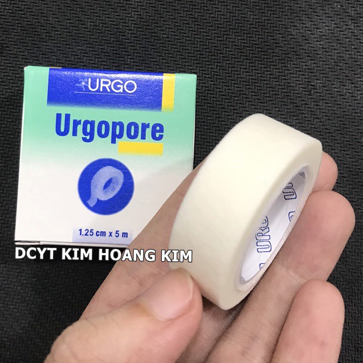 Băng keo giấy urgopore 1.25cm x 5m (Thái Lan) - dành cho da nhạy cảm