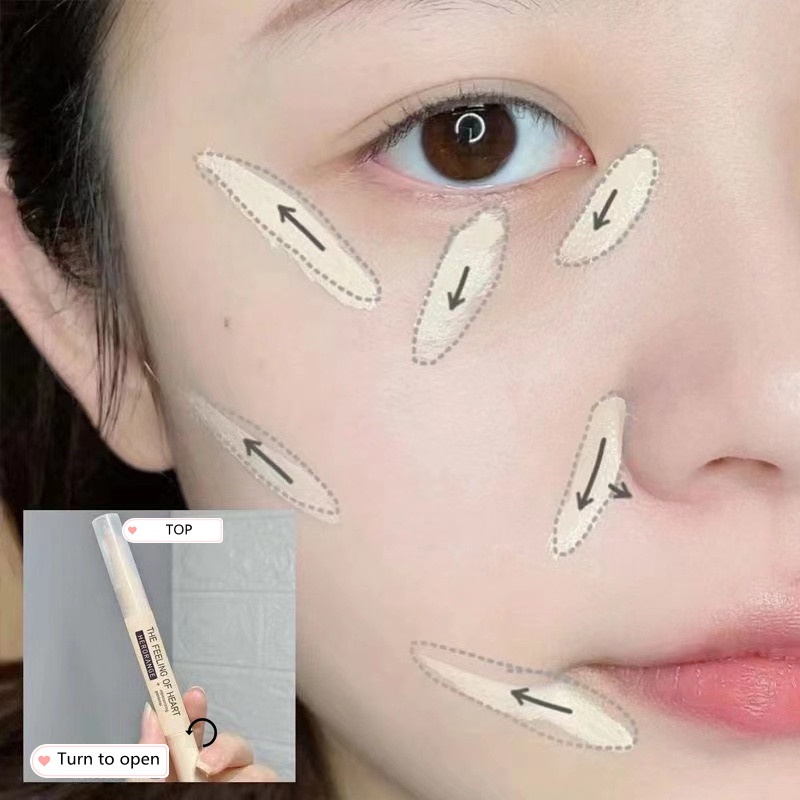 Bút Che Khuyết Điểm Trong Suốt Dưỡng Ẩm Và Che Phủ Quầng Thâm / Nếp Nhăn / Mụn / Đốm Trên Da
