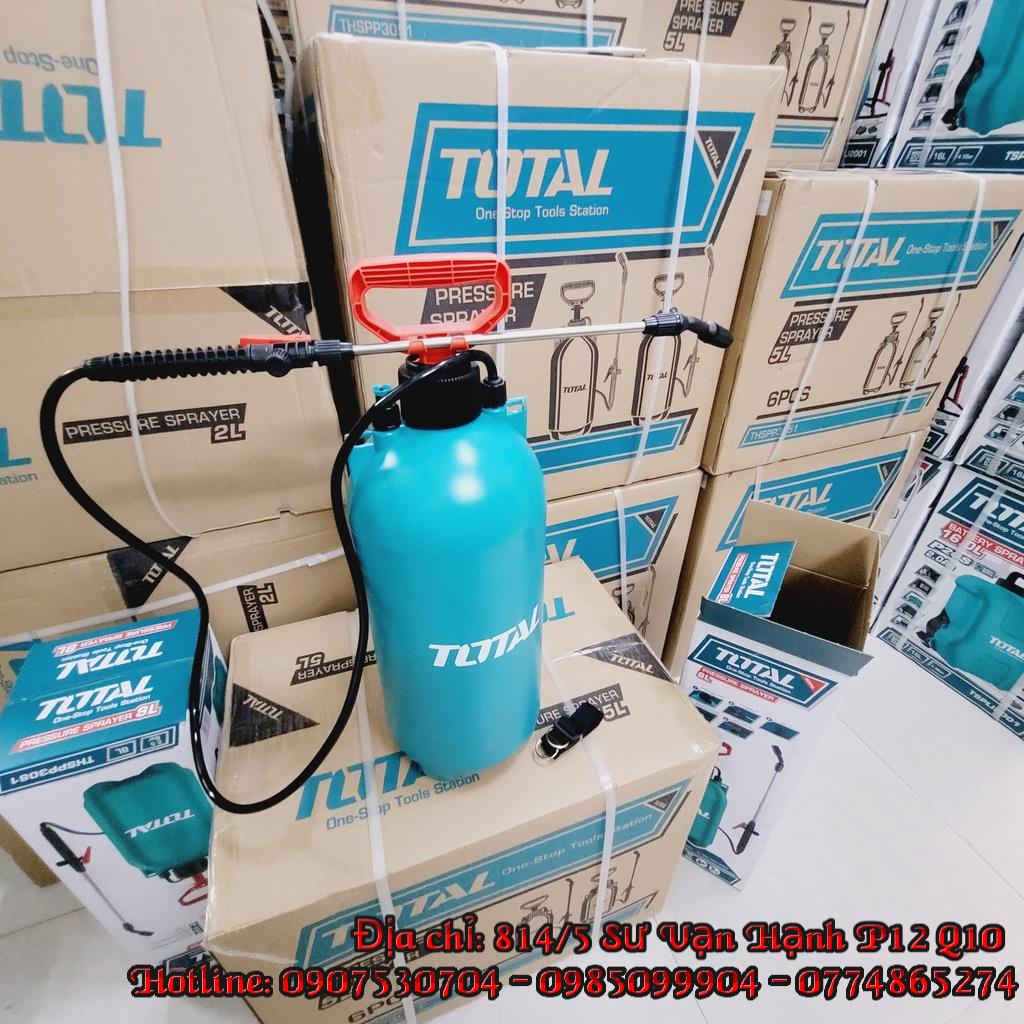 Bình Phun Xịt Thuốc Khử Khuẩn 5 8 Lít Total THSPP3081 8L THSPP3051 5L - Phun Sương tưới cây