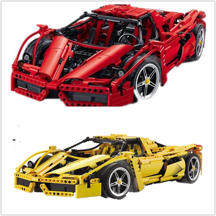 （CÓ SẴN）Đồ chơi lắp ráp mô hinh TECHINIC decool 3382A/3382B mô hình siêu xe Enzo Racing Supercar