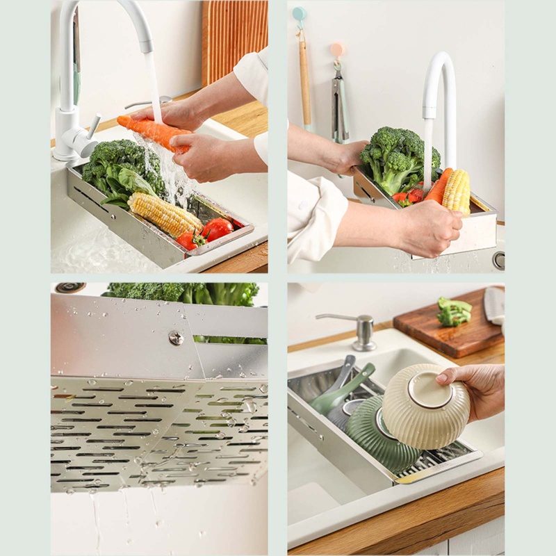 Giá Đỡ Chén Dĩa Bằng Thép Không Gỉ Siêu Chắc Chắn