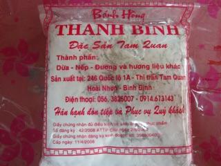 Bánh hồng đặc sản Bình Định