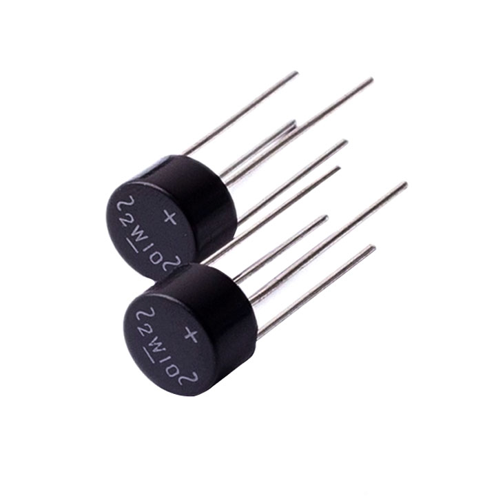 Diode Cầu 2A Tròn (DB2W2A 1000V)