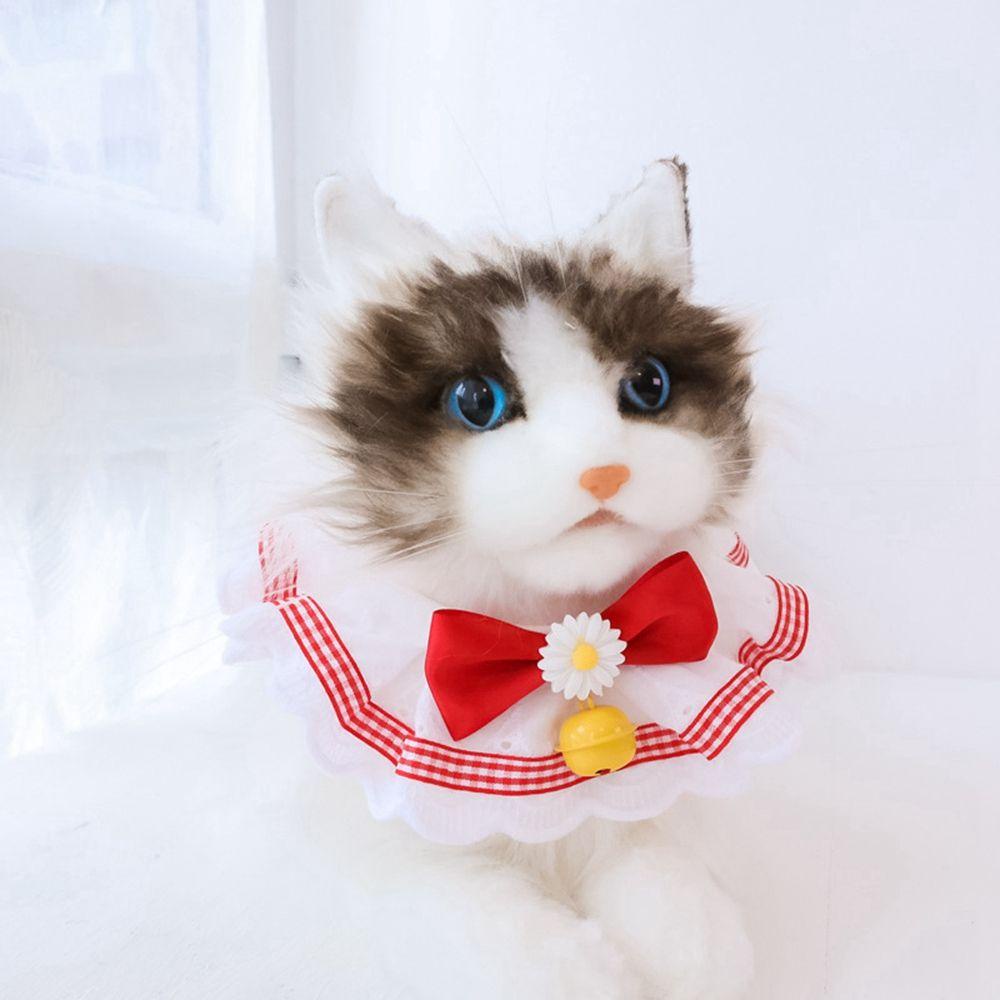 Khăn Choàng Cổ Có Chuông Trang Trí Năm Mới Dành Cho Thú Cưng