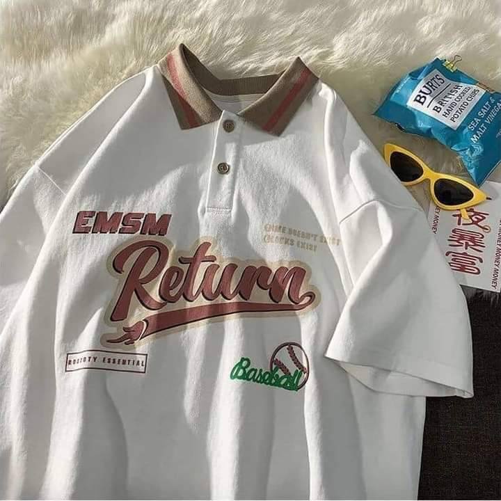 Áo polo nữ form rộng