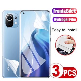 Set 3 Miếng Dán Bảo Vệ Màn Hình Điện Thoại Xiaomi Mi 11 Lite Mi11 Pro Xiaomi11 Ultra 5g 4g